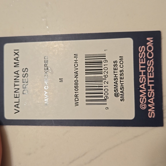 Smash + Tess Valentina Maxi Dress in black and white gingham - Picture 5 of 5